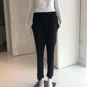 Silk Pants With Pockets